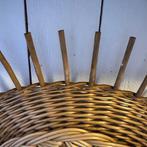 Spiegel - Rotan zonnespiegel uit de jaren 60