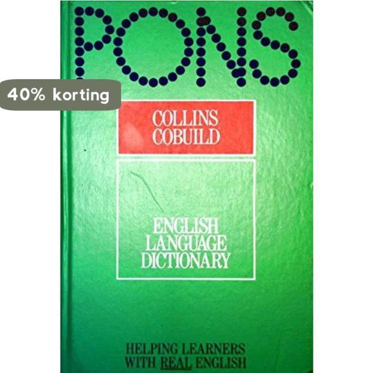 Collins COBUILD English language dictionary 9780003750218, Boeken, Taal | Engels, Gelezen, Verzenden