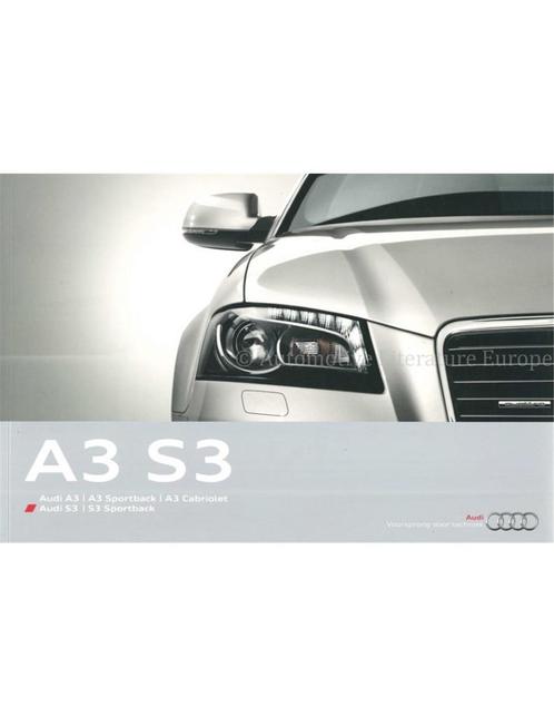 2011 AUDI A3/S3 BROCHURE NEDERLANDS, Boeken, Auto's | Folders en Tijdschriften, Ophalen of Verzenden