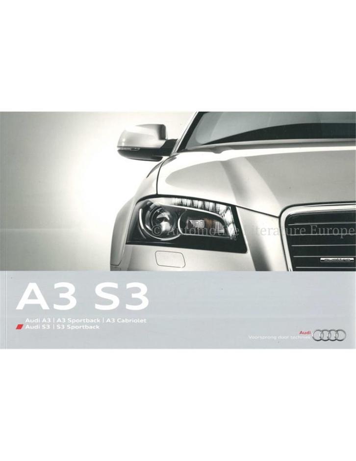 2011 AUDI A3/S3 BROCHURE NEDERLANDS, Boeken, Auto's | Folders en Tijdschriften, Ophalen of Verzenden