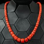 Sardijnse rode koraalketting - Italiaanse Exclusiviteit -