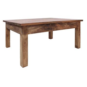 vidaXL Salontafel 98x73x45 cm massief mahoniehout, Huis en Inrichting, Verzenden, Nieuw