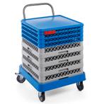 Vaatwaskorvenwagen | Kunststof | Korven 500x500 | Wielen, Zakelijke goederen, Verzenden, Nieuw in verpakking