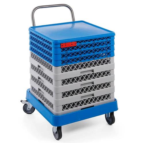 Vaatwaskorvenwagen | Kunststof | Korven 500x500 | Wielen, Zakelijke goederen, Horeca | Keukenapparatuur, Nieuw in verpakking, Verzenden