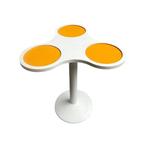Table - Bois, Métal, laminé - Table dappoint style âge de