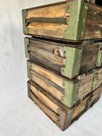 Caisse (4) - Boîtes de lindustrie militaire - Bois, Acier