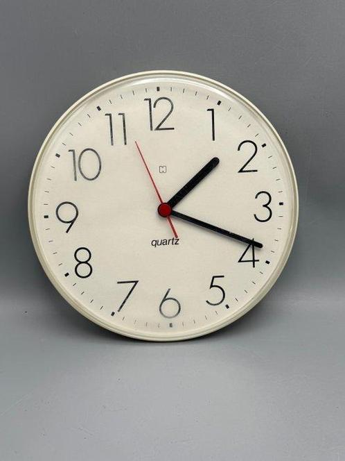Wandklok - Quartz Klok Germany - Plastic - 1970-1980, Antiek en Kunst, Kunst | Designobjecten