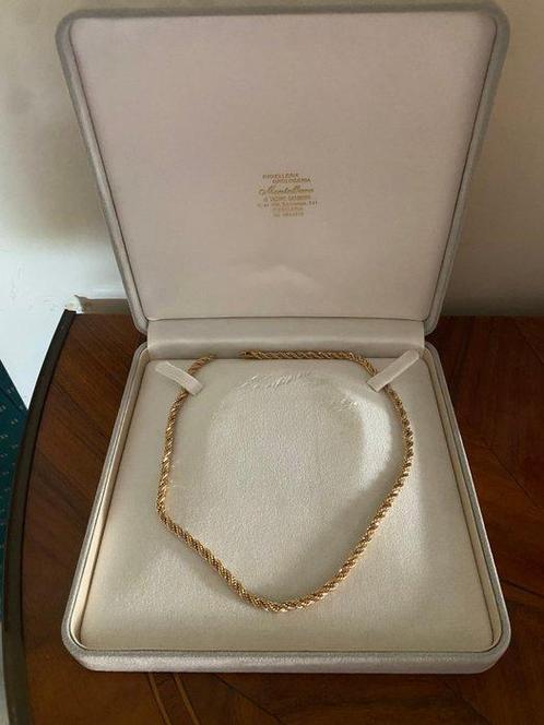 Halsketting - 18 karaat Geel goud, Witgoud, Handtassen en Accessoires, Kettingen
