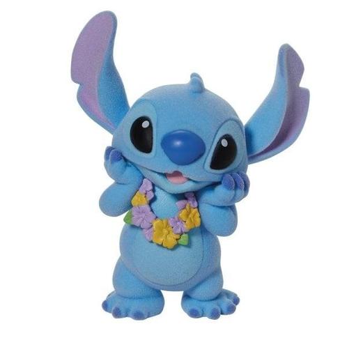 Stitch Flocked Bloemenkrans 9 cm, Verzamelen, Disney, Ophalen of Verzenden
