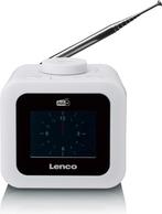 Lenco CR-620WH - Wekkerradio met DAB - Alarmfunctie - Wit, Verzenden, Nieuw