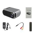 YG320 Mini LED Projector met Opbergtas - Scherm Beamer Home, TV, Hi-fi & Vidéo, Verzenden