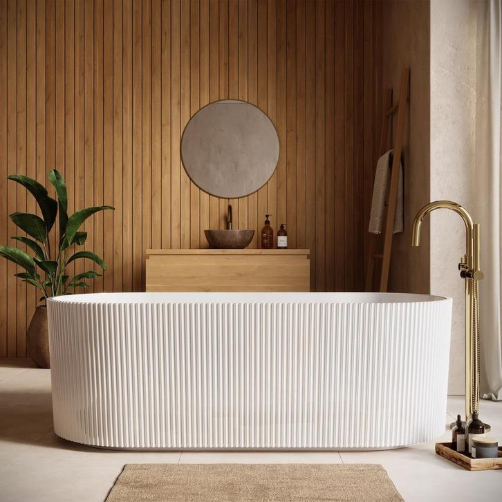 Ligbad Havana  170 x 80 x 58 cm Vrijstaand Bad wit, Doe-het-zelf en Bouw, Sanitair, Nieuw, Verzenden