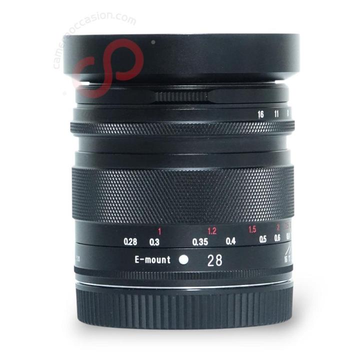 Voigtlander Nokton 28mm 1.5 ASPH (Sony) nr. 1288, TV, Hi-fi & Vidéo, Photo | Lentilles & Objectifs, Enlèvement ou Envoi