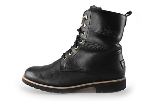 Panama Jack Veterboots in maat 41 Zwart | 5% extra korting, Kleding | Dames, Schoenen, Zwart, Gedragen, Overige typen, Verzenden