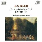Bach - French Suites Nos 3-6 By Johann Sebastian, Gebruikt, Verzenden