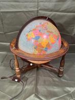 Terrestrial table globe - lamp - 1960-1970, Antiek en Kunst