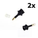 2 Stuks Toslink Naar 3.5mm Mini Toslink Optische Jack Plu...
