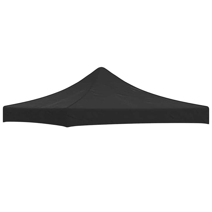vidaXL Partytentdak 270 g/m² 3x3 m zwart, Tuin en Terras, Partytenten, Nieuw, Verzenden