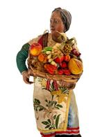 Napolitaanse kerststal - Herder met mand - 27 cm -