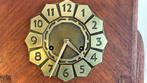 Amsterdamse School klok - Art Deco Eiken--Messing- Junghans, Antiek en Kunst