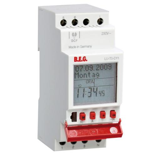 BEG TS-DY1 Horloge digitale annuelle 1 canal - 92674, Doe-het-zelf en Bouw, Elektriciteit en Kabels, Verzenden
