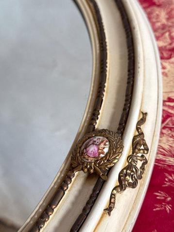 Spiegel- Rococo, Romantisch Spiegel - Gelakt - Grote Spiegel