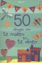50 dingen om te maken en te doen - knutselboek 9781409591184, Boeken, Zo goed als nieuw, Verzenden, Fiona Watt, Leonie Pratt