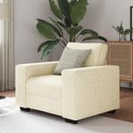 vidaXL Ligzetel 60 cm Linnen, Huis en Inrichting, Zetels | Zetels, Verzenden, Nieuw