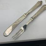 Dessertservies - Verzilverd - Engels eind 19e eeuw, Antiek en Kunst