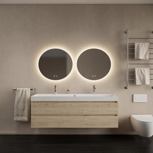 Badkamermeubelset Gliss Design Milan Met Lako Wastafel 140, Doe-het-zelf en Bouw, Sanitair, Bad, Nieuw, Ophalen of Verzenden