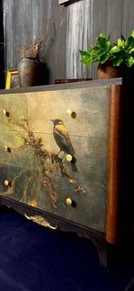 Ladekast - Hout - Commode Art Déco gerestaureerd met, Antiek en Kunst