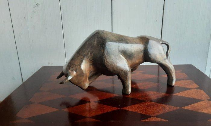 P. Chenet - Figuur - Stier - 23 cm - Brons, Antiek en Kunst, Curiosa en Brocante