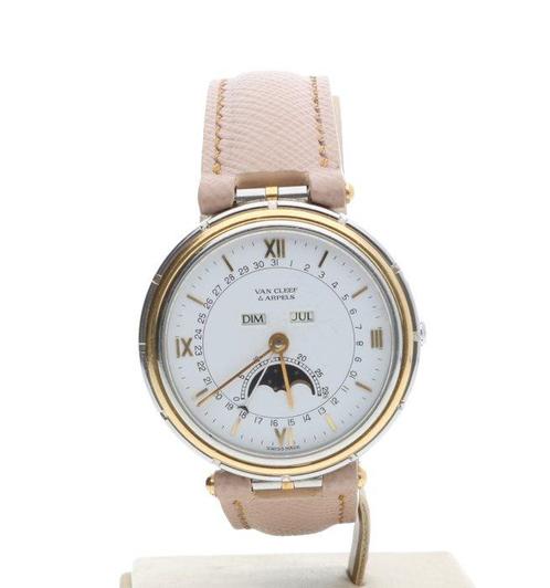 Van Cleef & Arpels - Calendário Completo com Fases da Lua -, Handtassen en Accessoires, Horloges | Heren