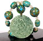 Gemengde edelstenen - Collier - Majestueus - Hemelse Vogel -