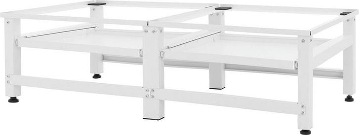 Wasmachine verhoger - Tot 150kg - 124x55x37 cm - Wit - ML-De, Elektronische apparatuur, Droogkasten, Nieuw, Verzenden