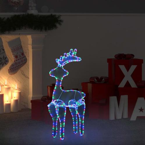 vidaXL Décoration de Noël de renne avec maille 306 LED, Diversen, Kerst, Verzenden