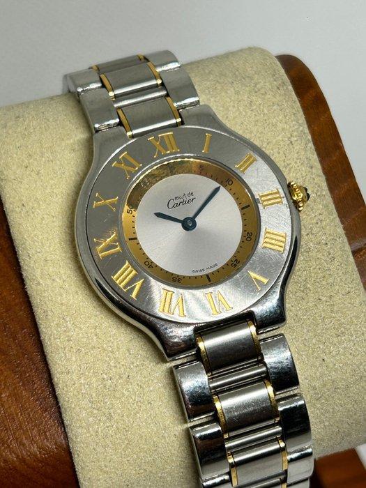 Cartier - Must de Cartier 21 - 1330 - Heren - 1980-1989, Handtassen en Accessoires, Horloges | Heren