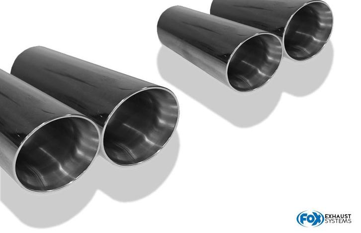 FOX Audi A3 - 8V Sedan S-Line quattro vanaf 2019 einddemper, Auto-onderdelen, Uitlaatsystemen, Nieuw, Verzenden