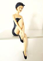 sculptuur, Baddame XL - Jaren 50 - 40 cm - resin