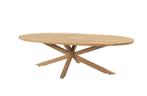 Taste by 4 Seasons Prado teak low tafel met ellips blad 240, Tuin en Terras, Nieuw