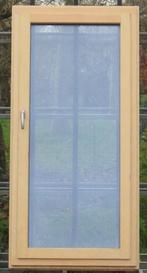 houten terrasraam , raam ,chassis 96 x 198 hout /kwartsgrijs, Doe-het-zelf en Bouw, 75 tot 150 cm, Deurkozijn, Nieuw, Ophalen of Verzenden