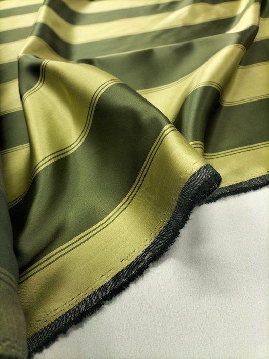 Magnifico misto seta a righe - Meubelstof - 400 cm - 140 cm, Antiquités & Art, Tapis & Textile