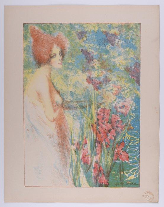 Henri Héran (1864-1946) - Fleur de Mai, Antiek en Kunst, Kunst | Designobjecten