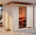 Traditionele sauna voor 2-4 pers. GOEDE ISOLATIE 220 volt, Sport en Fitness, Nieuw, Complete sauna, Verzenden, Fins of Traditioneel