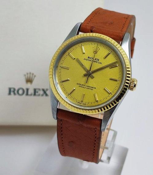 Rolex - Oyster Perpetual Gold/Steel - Ref. 14233 - Heren -, Bijoux, Sacs & Beauté, Montres | Hommes