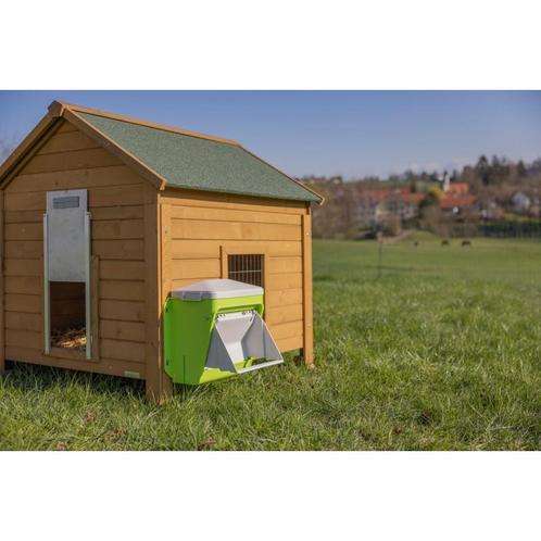 Smartcoop trapemmer voederautomaat met trapklep 7,5kg ( info, Dieren en Toebehoren, Pluimvee | Toebehoren, Nieuw