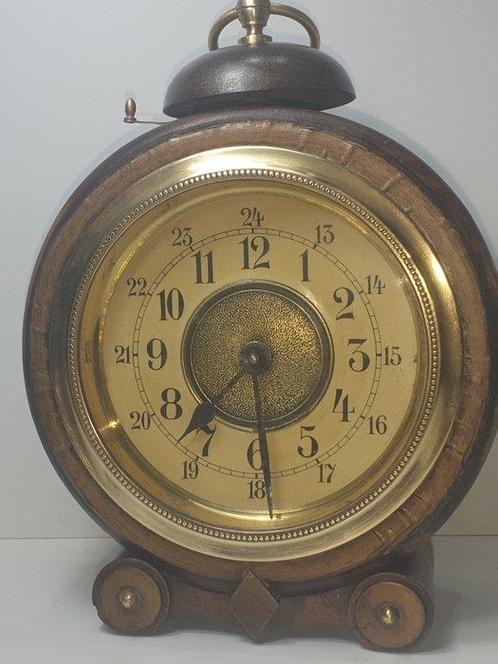 Wekker - JUNGHANS - karton - 1900-1910, Antiek en Kunst, Antiek | Klokken