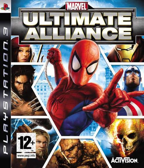 Marvel Ultimate Alliance (PS3 Games) (Playstation 3), Games en Spelcomputers, Games | Sony PlayStation 3, Zo goed als nieuw, Ophalen of Verzenden