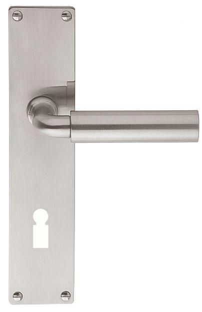 Deurklink op schild sleutelgat TIMELESS 1923MPN** mat nikkel, Doe-het-zelf en Bouw, Deuren en Vliegenramen, Nieuw