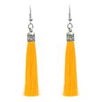 Fako Bijoux - Oorbellen - Kwast Romania - Geel, Verzenden, Nieuw